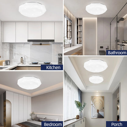Lampa sufitowa LED, 51 W, średnica 50 cm, światło ciepłe/zimne/neutralne, białe lampy sufitowe LED Domyślny tytuł Alessandro Design