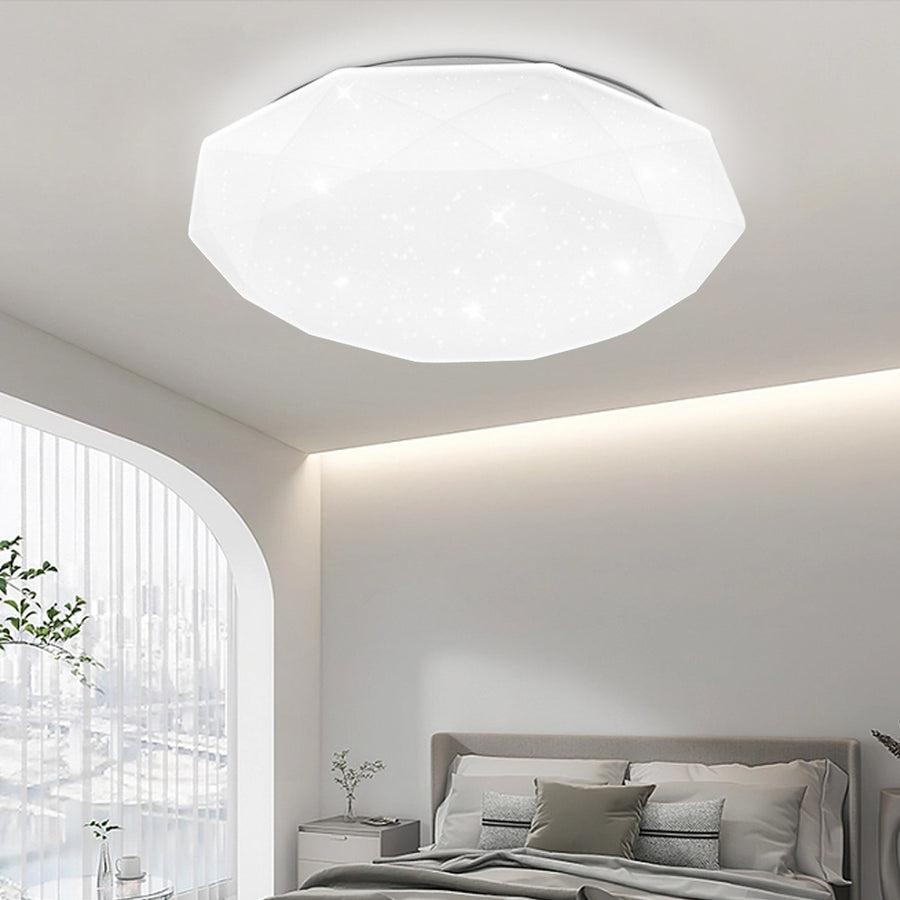Lampa sufitowa LED, 51 W, średnica 50 cm, światło ciepłe/zimne/neutralne, białe lampy sufitowe LED Domyślny tytuł Alessandro Design