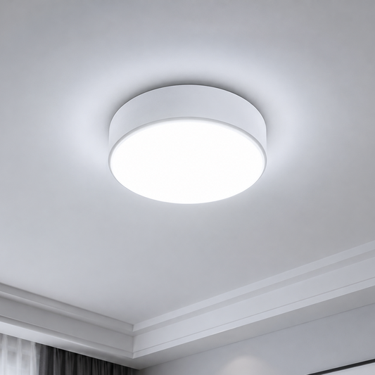 Lampa sufitowa LED PL200/12R 18W Zimne światło 6000k Biały