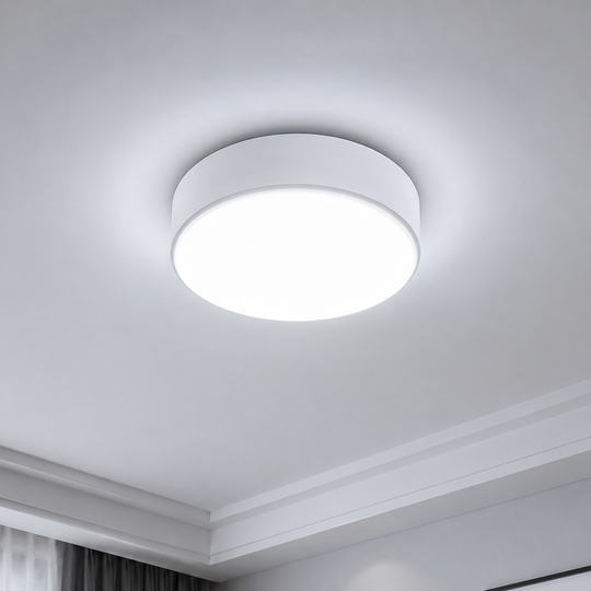 Lampa sufitowa LED PL200/12R 18W Zimne światło 6000k Biały