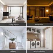 Lampa sufitowa LED PL200/12R 18W Zimne światło 6000k Biały