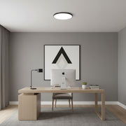 Lampa sufitowa LED SOLIS 37cm 32W Zimne światło Czarne lampy sufitowe LED Domyślny tytuł Alessandro Design
