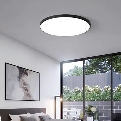 Lampa sufitowa LED SOLIS 37cm 32W Zimne światło Czarne lampy sufitowe LED Domyślny tytuł Alessandro Design