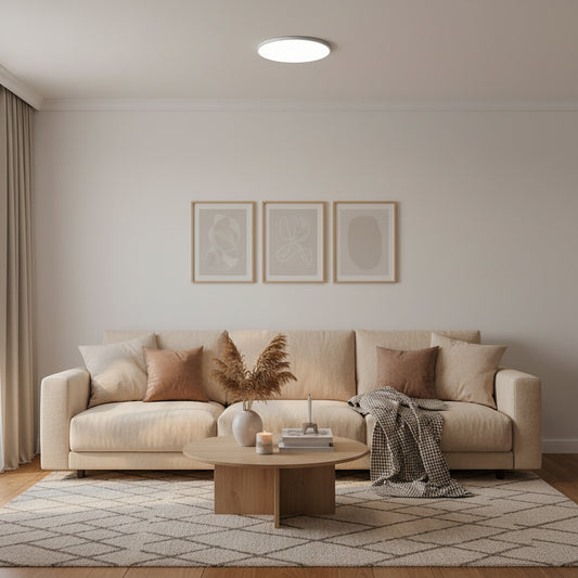 Lampa sufitowa LED SOLIS 47cm 69W Zimne białe światło