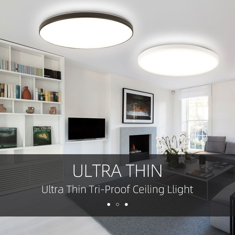 Lampa sufitowa LED SOLIS 47cm 70W Zimne światło Czarne lampy sufitowe LED Domyślny tytuł Alessandro Design