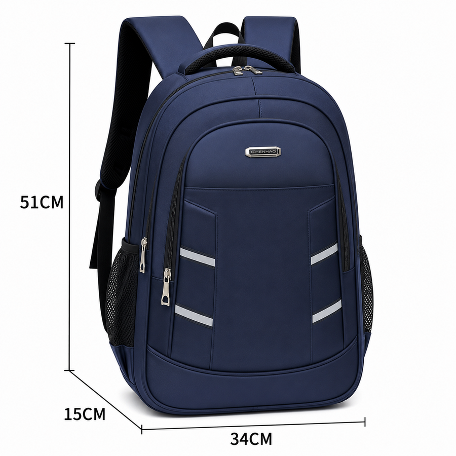 Rucsac Travel Business FORTALEZA, 51x34x15 cm, Oxford, Albastru
