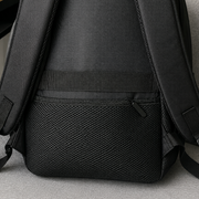 Rucsac Travel Business KANGIQLINIQ, 47x33x15 cm, Oxford, Negru si Portocaliu