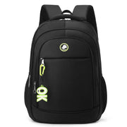 Rucsac Travel Business KANGIQLINIQ, 47x33x15 cm, Oxford, Negru si Verde