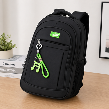 Rucsac Travel Business TALOYOAK, 47x33x15 cm, Oxford, Negru si Verde