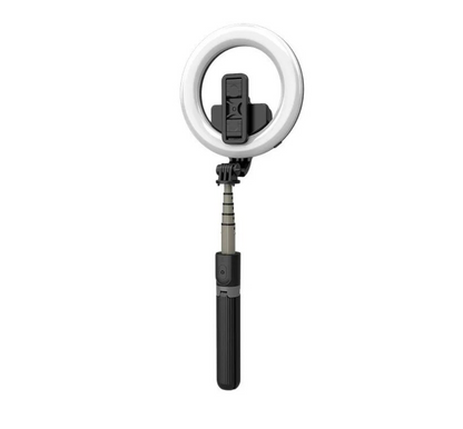Selfie stick 4in1 led ring light, trepied, bluetooth
