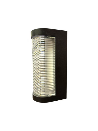 Han Outdoor LED Kinkiet, 12W, Metal, Czarny