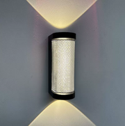 Han Outdoor LED Kinkiet, 12W, Metal, Czarny