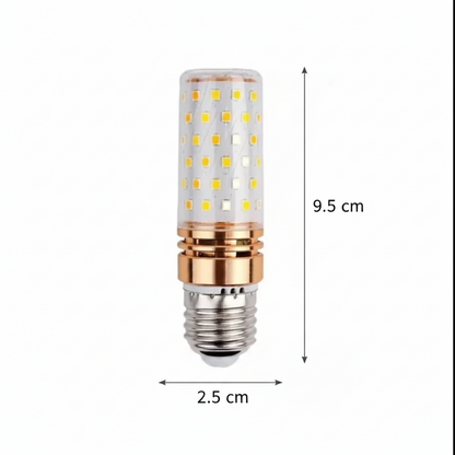 Żarówka LED E27, 16W, Cool Light, 6000K, złota