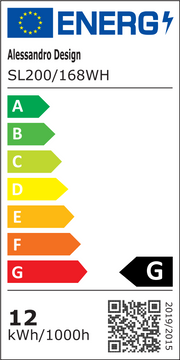 Spot LED AKTOBE, Ø16.8cm, 12W, Rotund, Lumina Rece, Alb, Metal si Acrilic