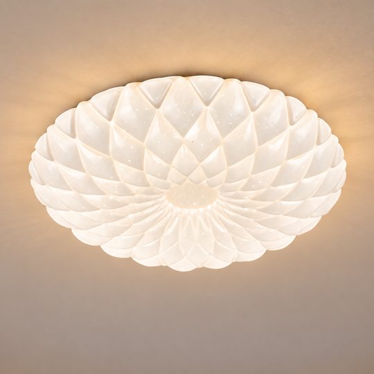 Lampa sufitowa LED 23 cm, 22W, 3000K / 4000K / 6000K, Biała, Metal i Akryl