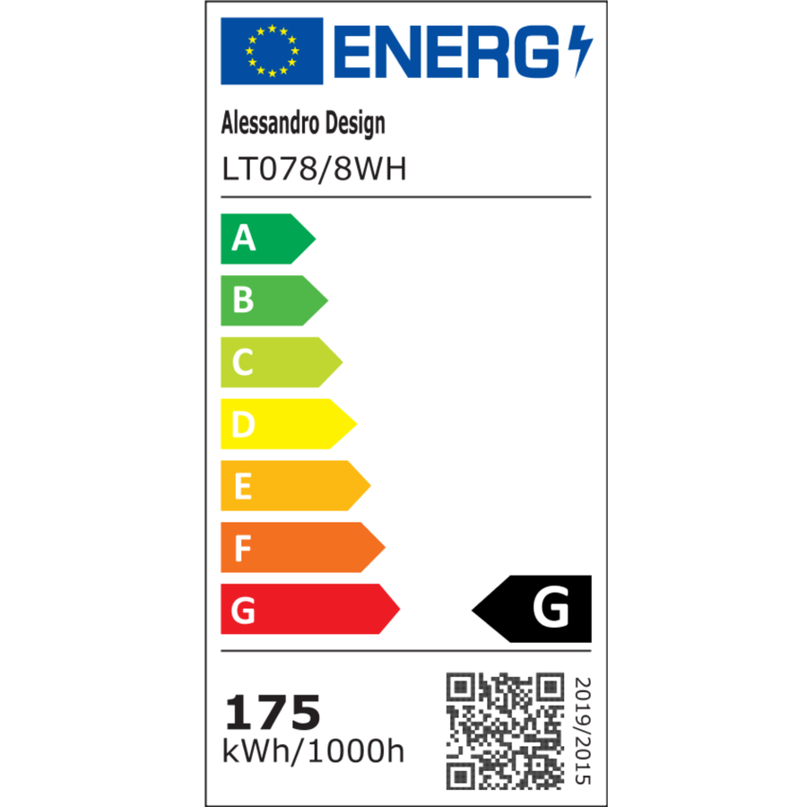 Żyrandol LED z pilotem ELLA 175W, 8 kwadratów, światło zimne/ciepłe/neutralne, możliwość przyciemniania, biały