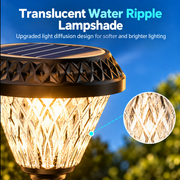Lampa solarna LED na słup zewnętrzny SOLEO, 8 W, światło ciepłe/zimne/neutralne + RGB, okrągły kształt, aluminium, czarna, możliwość przyciemniania