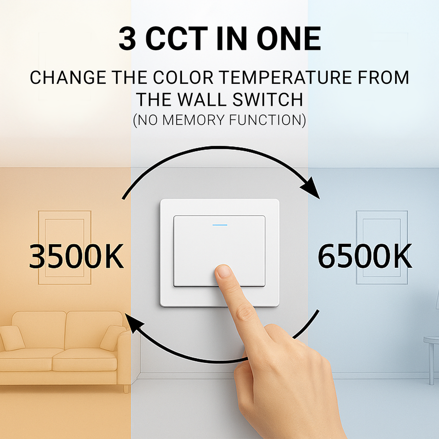 Żyrandol LED z pilotem i kryształem GUIDE 46W, 8 elementów, zimne/ciepłe/neutralne światło, ściemnialny, czarno-złoty 