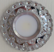 ORBITA LED Spot, 5W, Okrągły, Zimne Światło + RGB, Biały, Żywiczny i Szklany Spot LED Domyślny Tytuł Alessandro Design