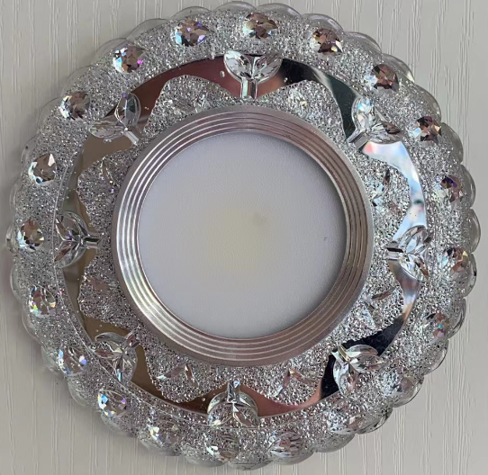 ORBITA LED Spot, 5W, Okrągły, Zimne Światło + RGB, Biały, Żywiczny i Szklany Spot LED Domyślny Tytuł Alessandro Design