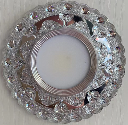 ORBITA LED Spot, 5W, Okrągły, Zimne Światło + RGB, Biały, Żywiczny i Szklany Spot LED Domyślny Tytuł Alessandro Design