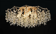 Żyrandol Kryształowy CC9334/10FGD, 10x E14, średnica 80cm, złoty