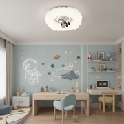 Żyrandol LED CONSTELATION 49W, średnica 49cm, światło zimne/ciepłe/neutralne, biały niebieski