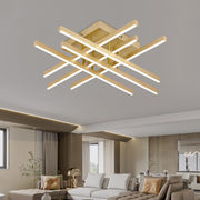 Żyrandol LED z pilotem Aroldo, 43 W, ściemnialny, czarny