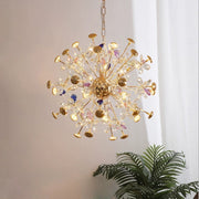 Żyrandol Kryształowy CC372/500GD, 24xG4, Złoto i Kryształy, 52cm, Regulowana Wysokość