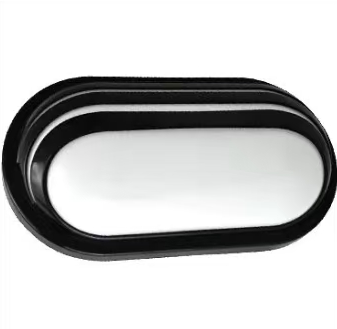 Kinkiet zewnętrzny LED AX322/270BK, 24W, ciepłe światło 3000k, IP65, czarno-biały