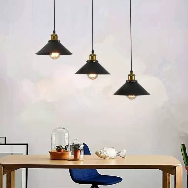 Żyrandol linowy, 2*E27, brązowy, metal i lina