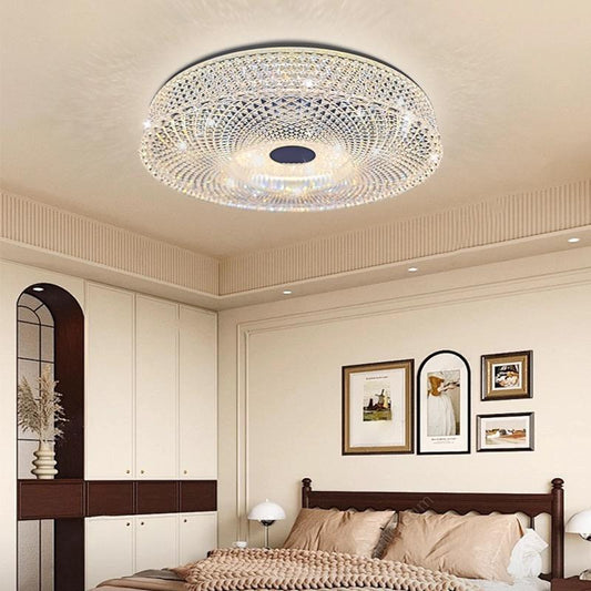 Lustra LED RADIAN Eleganza, 38.9W, Diametru 48.5 cm, Lumina Calda/Neutra/Rece, Alb