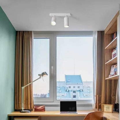 Żyrandol Joom z projektorem liniowym 2XGU10 czarny