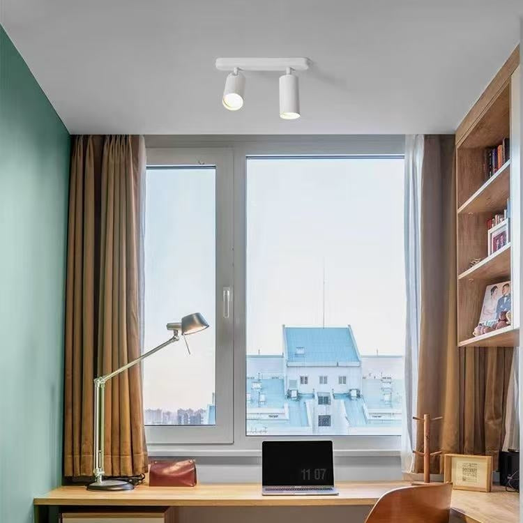 Żyrandol Joom z projektorem liniowym 2XGU10 czarny