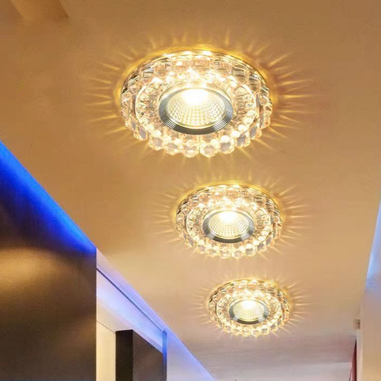 Punktowy LED, 4W, Ciepłe światło