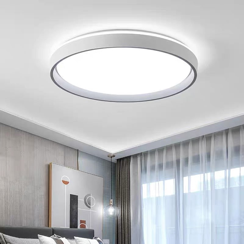 Lampa sufitowa LED PL102/500GY, 51W, średnica 49cm, światło ciepłe/zimne/neutralne, białe