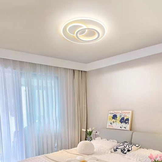 LED żyrandol z pilotem Nolux Luminosa, 120W, 3 kół, zimno/gorące/neutralne światło, niestabilne, białe