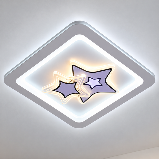 Żyrandol LED KATHLEEN RGB 25W, światło ciepłe/neutralne, biały