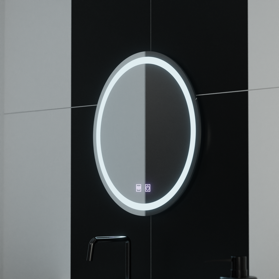 Lustro okrągłe LED 50cm Lucea Touch Defog System