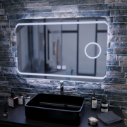 Lustro LED E30S/65X45, funkcja dotykowa i odmgławiająca, światło kosmetyczne, 65x45cm, światło zimne 6000K