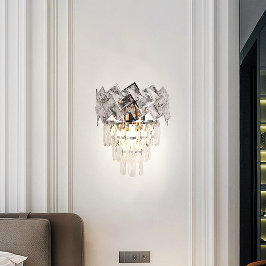 Zastosuj Cristal Windsor, 2x E14, błyszczący chrom