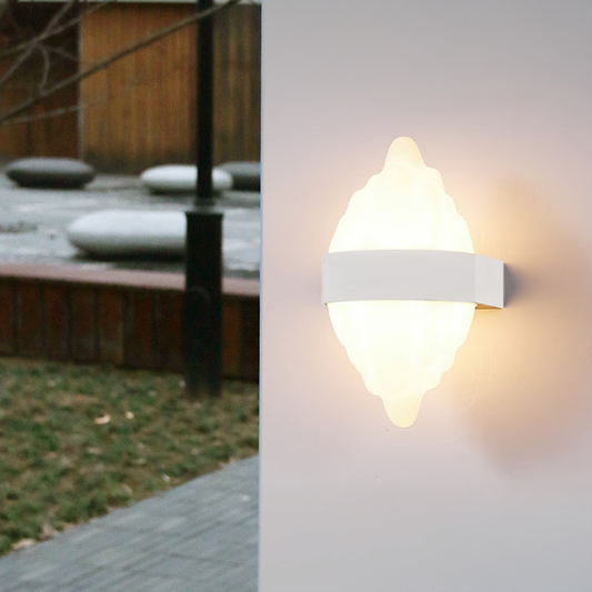 Lampa ścienna zewnętrzna LED Kennedy 12W czarno-biała