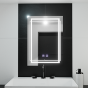 Lustro prostokątne LED 50x70cm Touch Koven Defog System