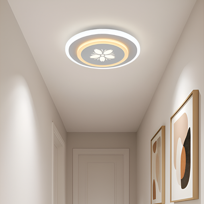 Żyrandol LED GUARELLA, 30 W, okrągły, światło zimne/ciepłe/neutralne, biały 