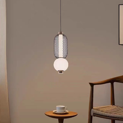 Podwieszany żyrandol LED LM550/2BK, 11W, światło 3000/4000/6000K, czarny, regulowana wysokość