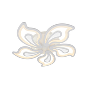 Żyrandol LED z pilotem GLORIOSA 96 W, 5 płatków, zimne/ciepłe/neutralne światło, ściemnialny, biały 