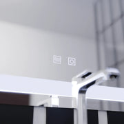 System przeciwmgielny LED Mirror Touch Finater Defog 60x45cm