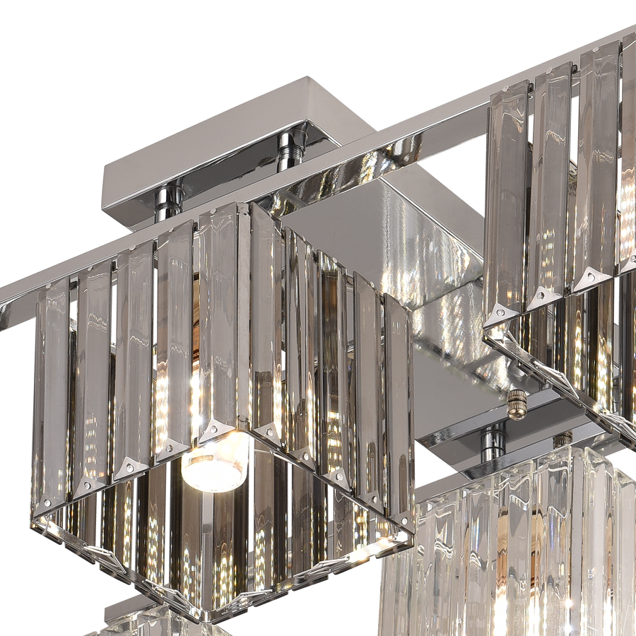 Żyrandol Gruziński 1x E27 Czarny