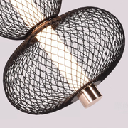 Podwieszany żyrandol LED LM550/3BK, 12W, światło 3000/4000/6000K, czarny