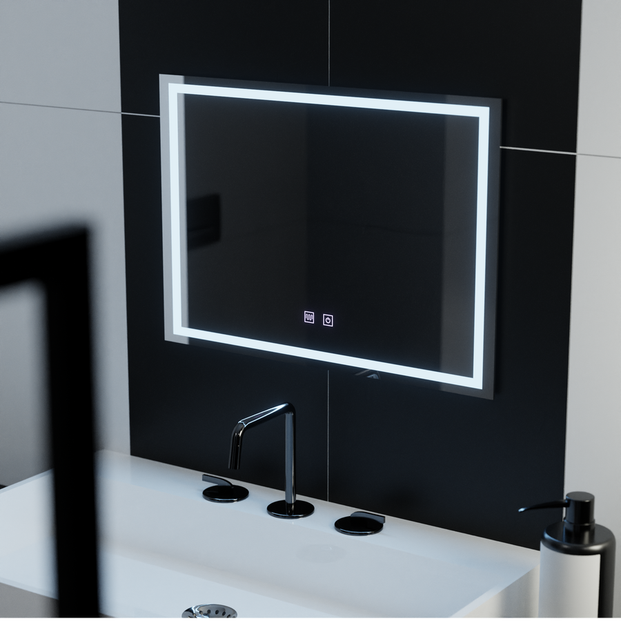 Lustro prostokątne LED 70x50cm Touch Umbria Defog System 
